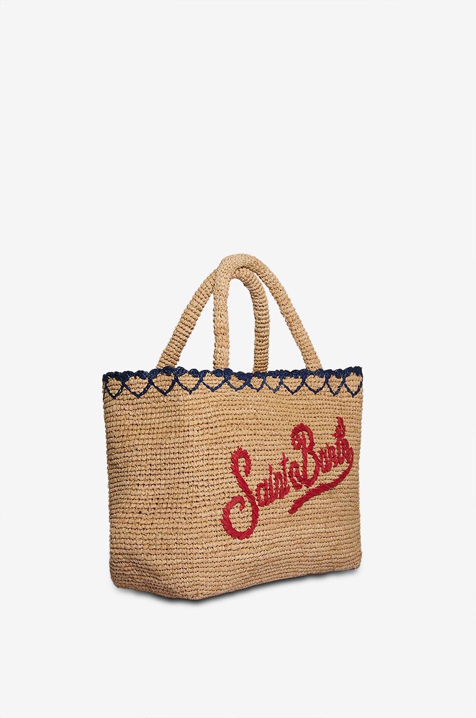 MC2 SAINT BARTH Cabas en raphia Beach Mid Femme BEIGE 2