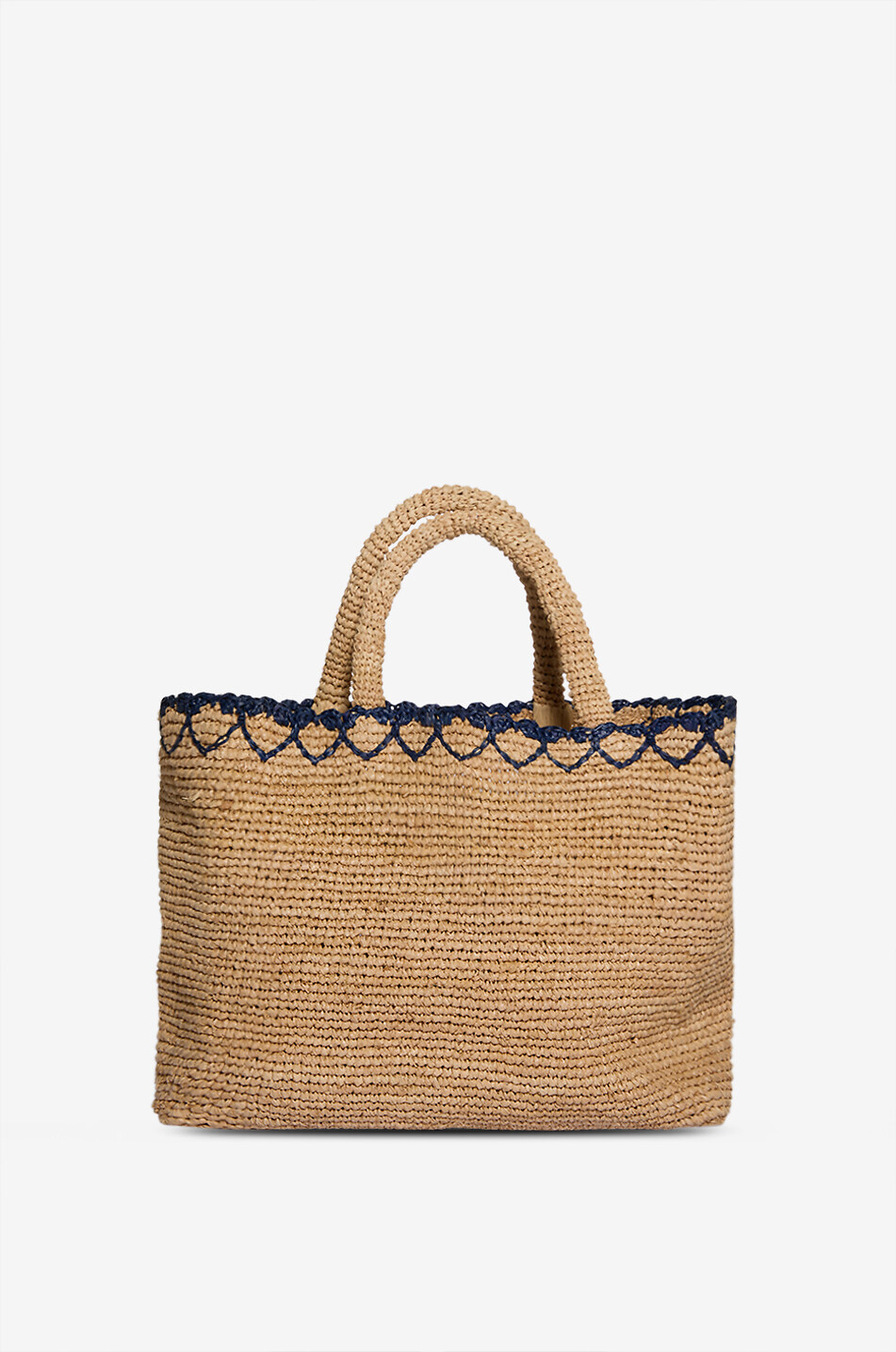 MC2 SAINT BARTH Cabas en raphia Beach Mid Femme BEIGE 3