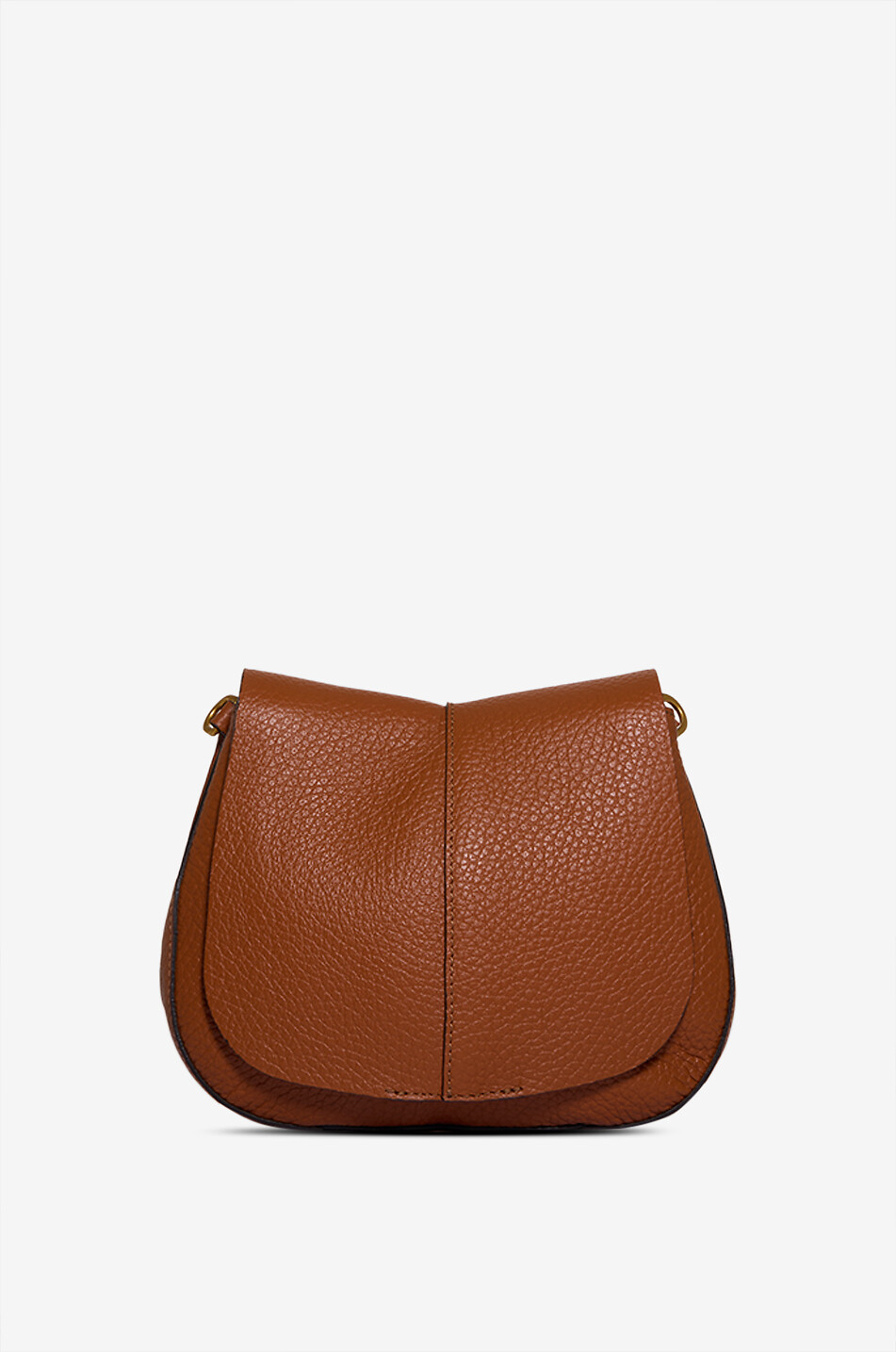GIANNI CHIARINI Sac à main en cuir bovin Helena Round Femme MARRON MOYEN 1