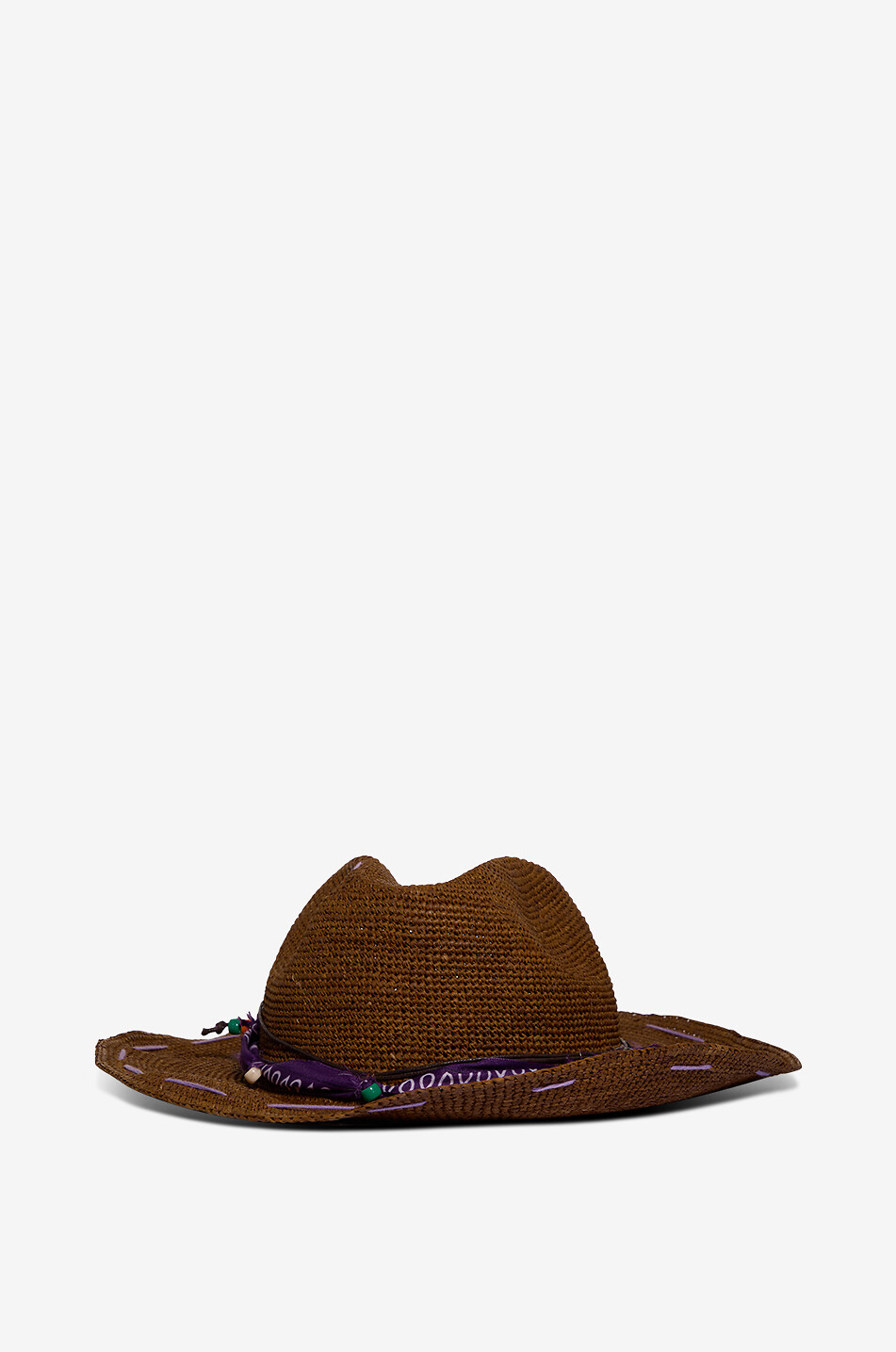 THE HAT GANG Hut aus Raffiabast Madagascar Damen BRAUN 1