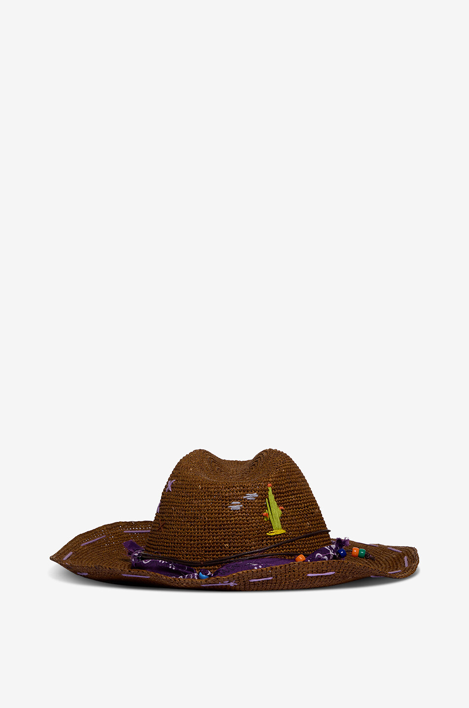 THE HAT GANG Hut aus Raffiabast Madagascar Damen BRAUN 3