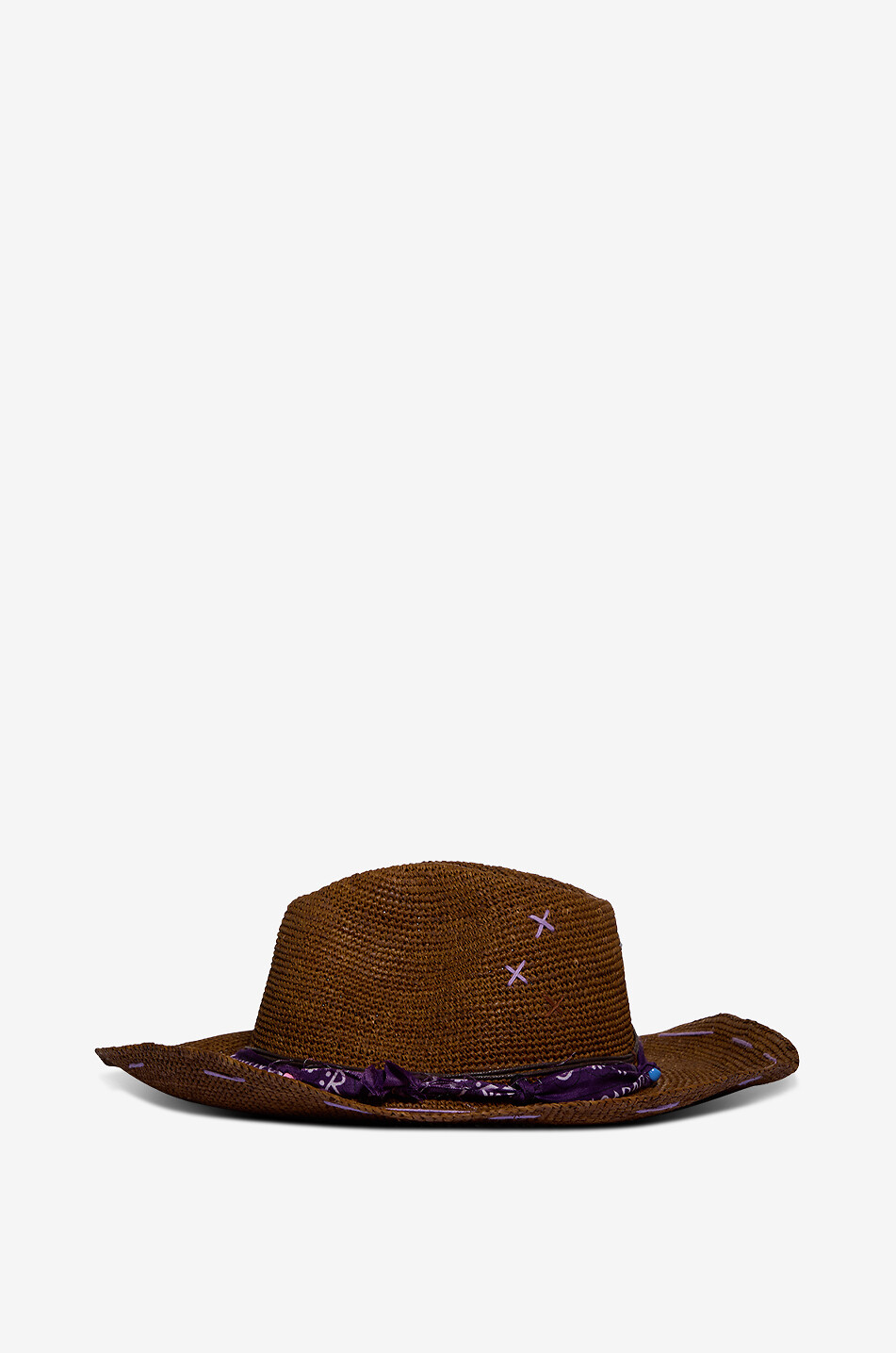 THE HAT GANG Hut aus Raffiabast Madagascar Damen BRAUN 4