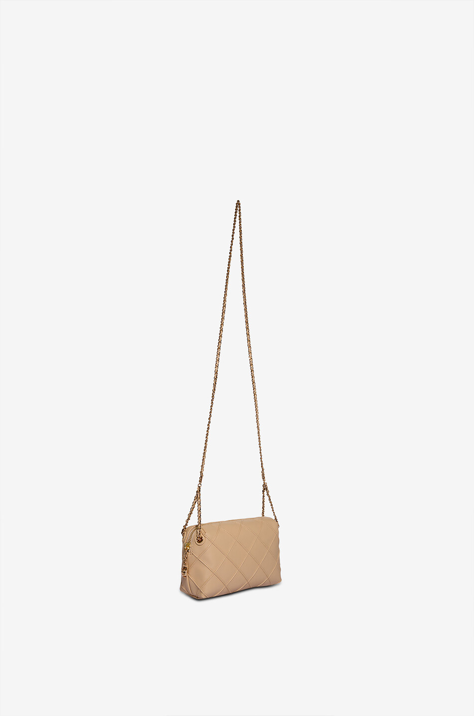TORY BURCH Sac porté épaule en cuir nappa Fleming Soft Femme BLANC CASSE 2
