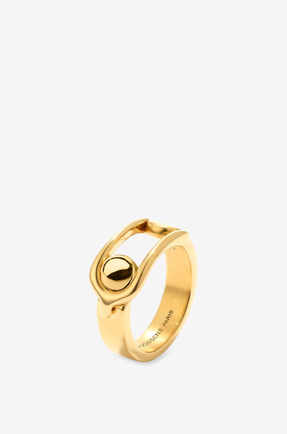 GOOSSENS PARIS Ring mit Ausschnitt Boucle Damen GOLDEN 1