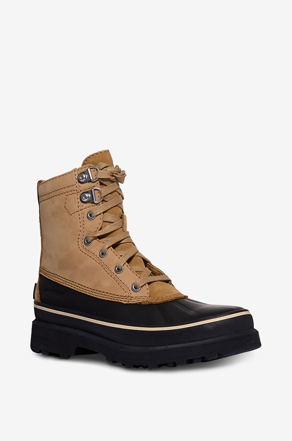 Caribou water-repellent leather lace-up boots