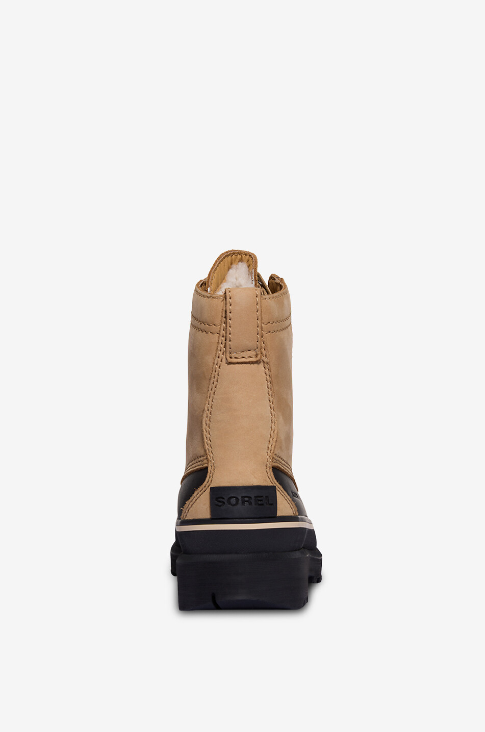 Caribou water-repellent leather lace-up boots