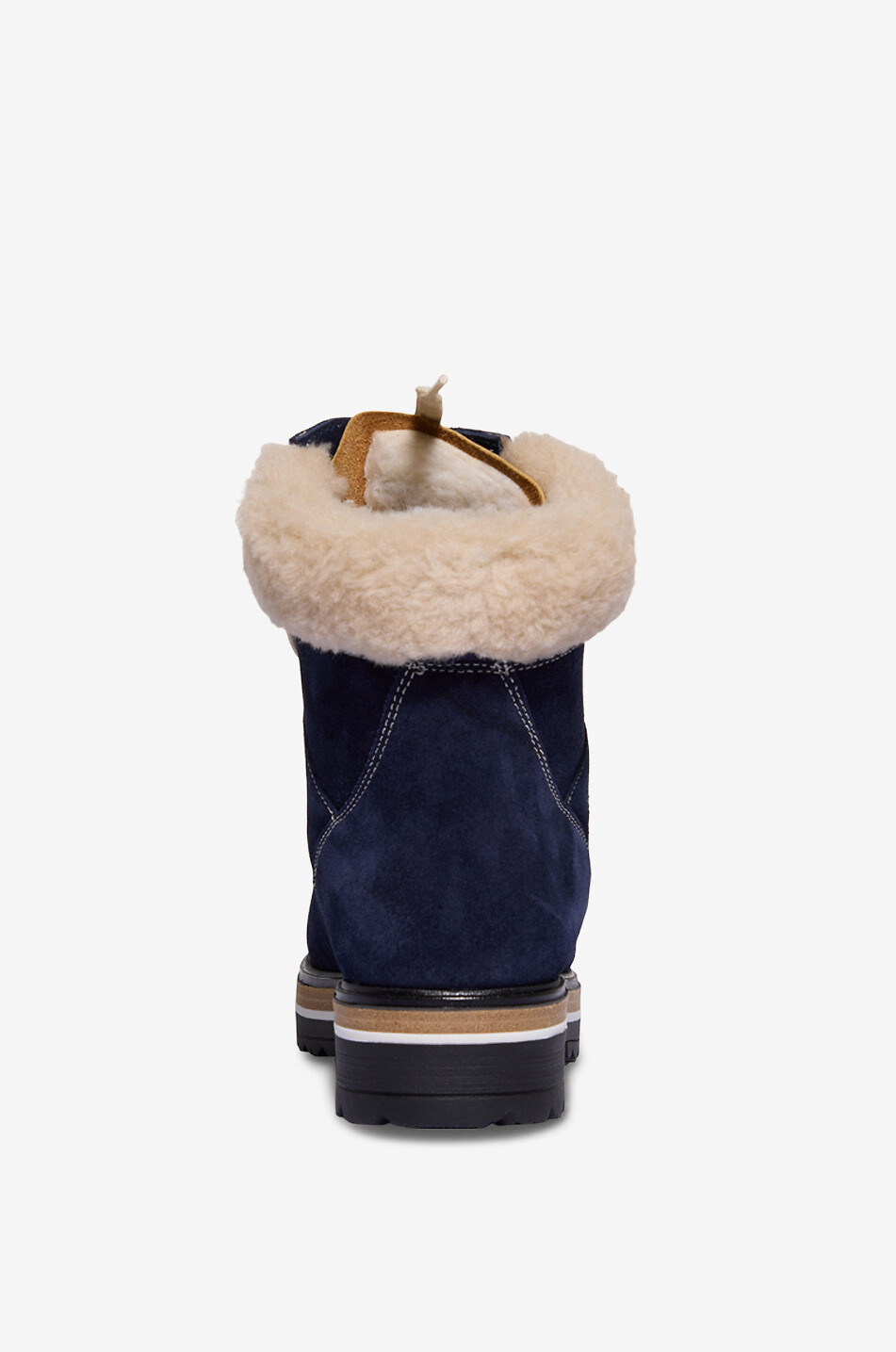 Gefütterte Schnürstiefeletten