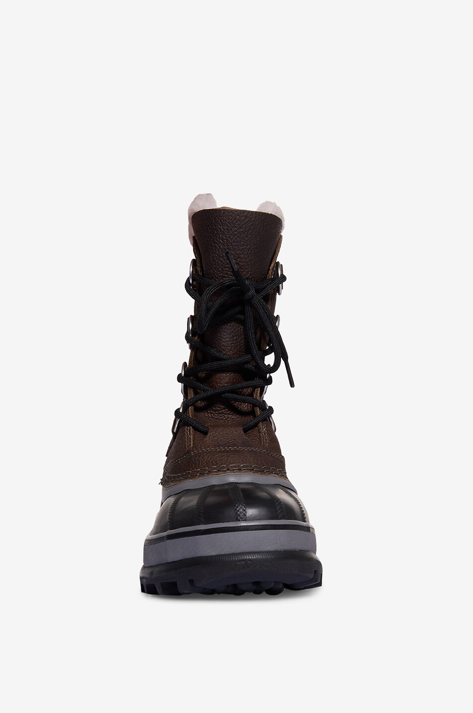 Caribou leather snow boots