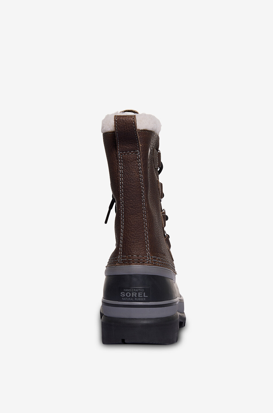 Caribou leather snow boots