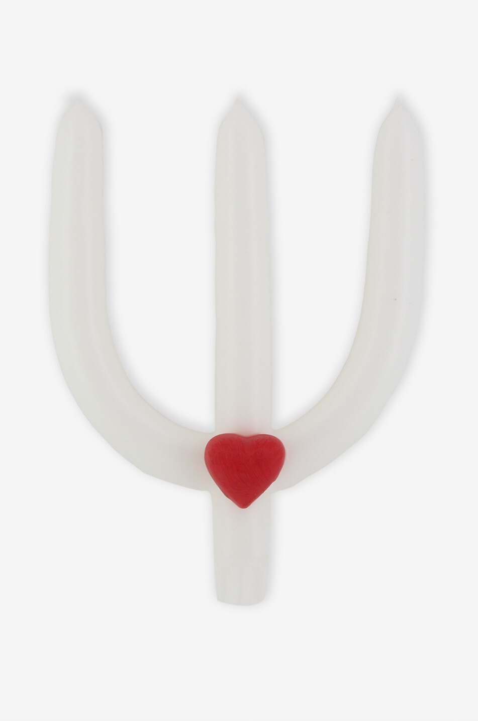 Dreizack-Kerze Coeur Medium