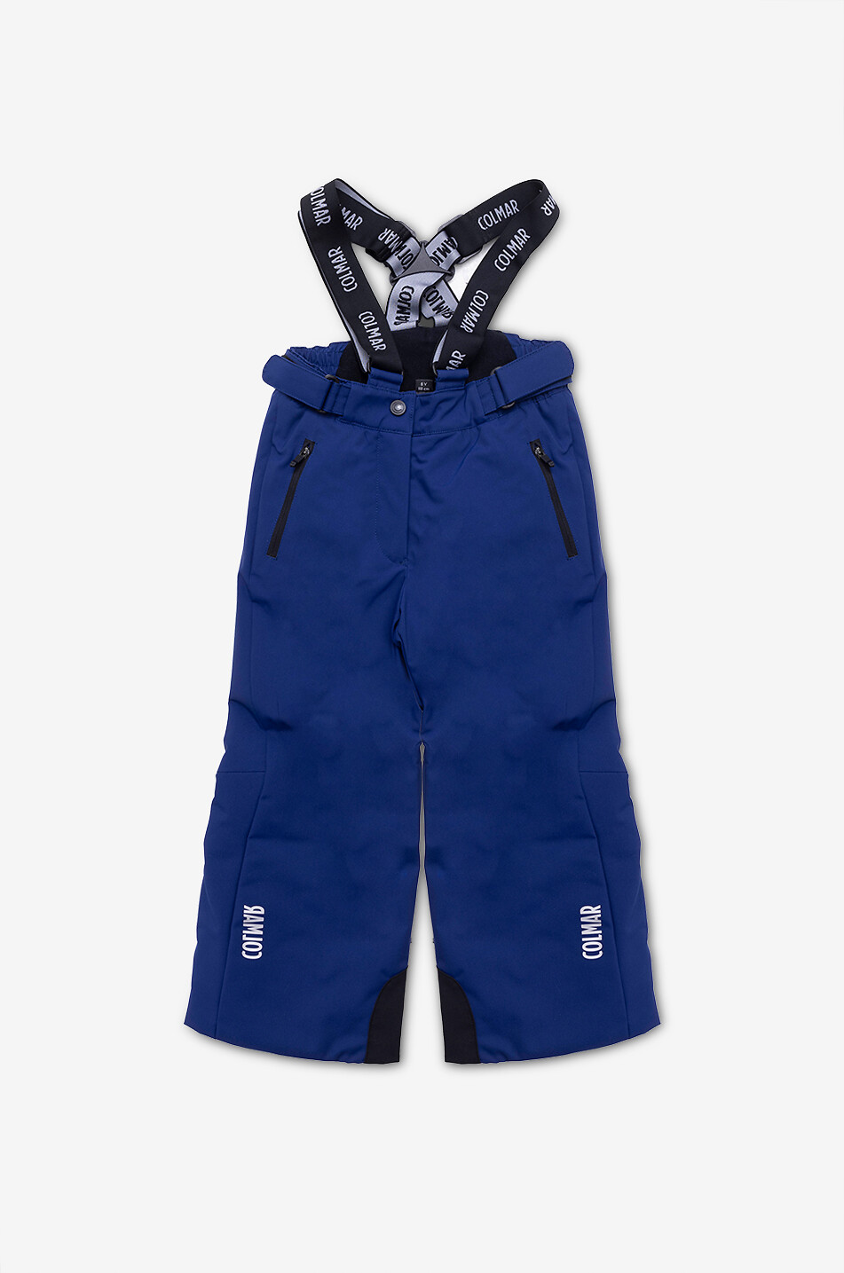 Children's padded ski trousers with braces