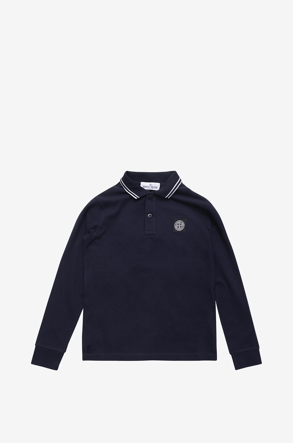 STONE ISLAND JUNIOR Jungen-Langarm-Polohemd 20748 Junge DUNKELBLAU 1