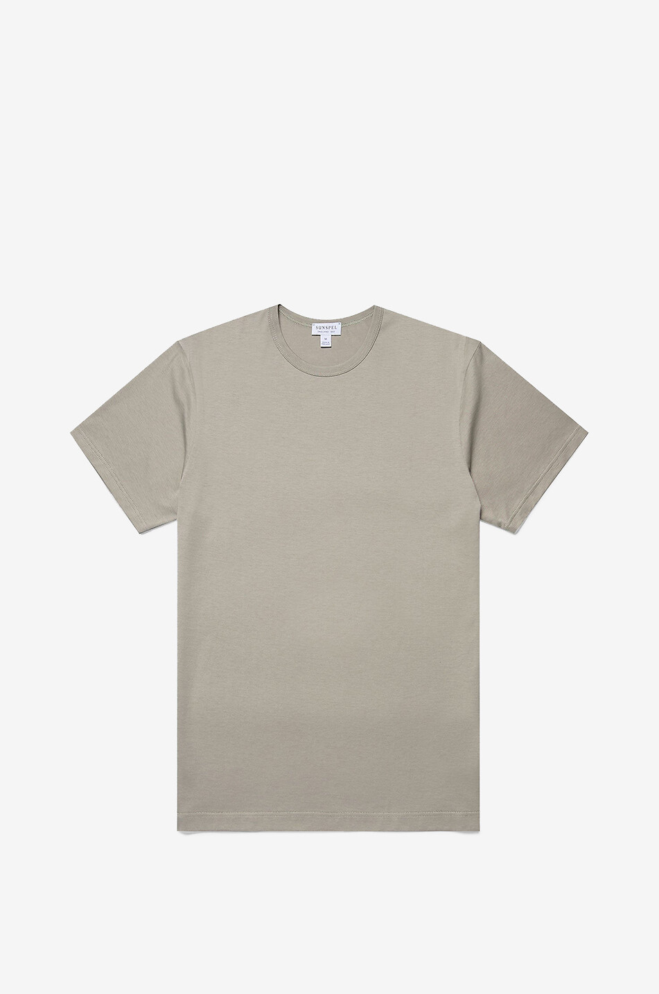 SUNSPEL Classic short-sleeved crewneck T-shirt Men LIGHT GREEN 1