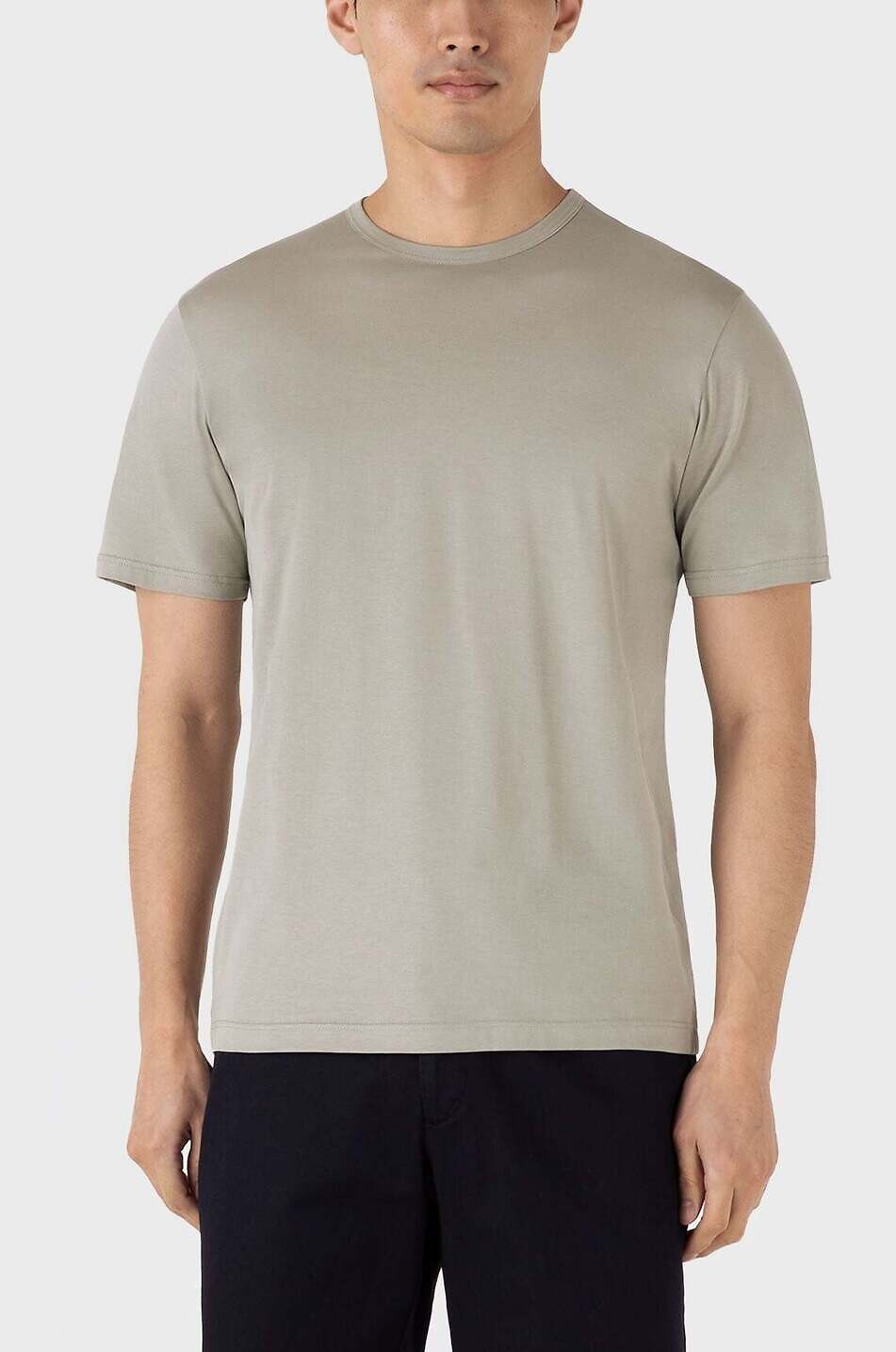 SUNSPEL Classic short-sleeved crewneck T-shirt Men LIGHT GREEN 3
