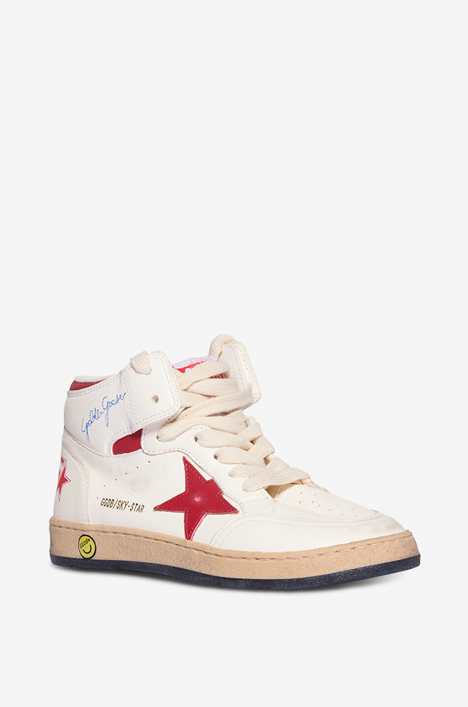 Hohe Sneakers für Jungen aus Leder Sky Star