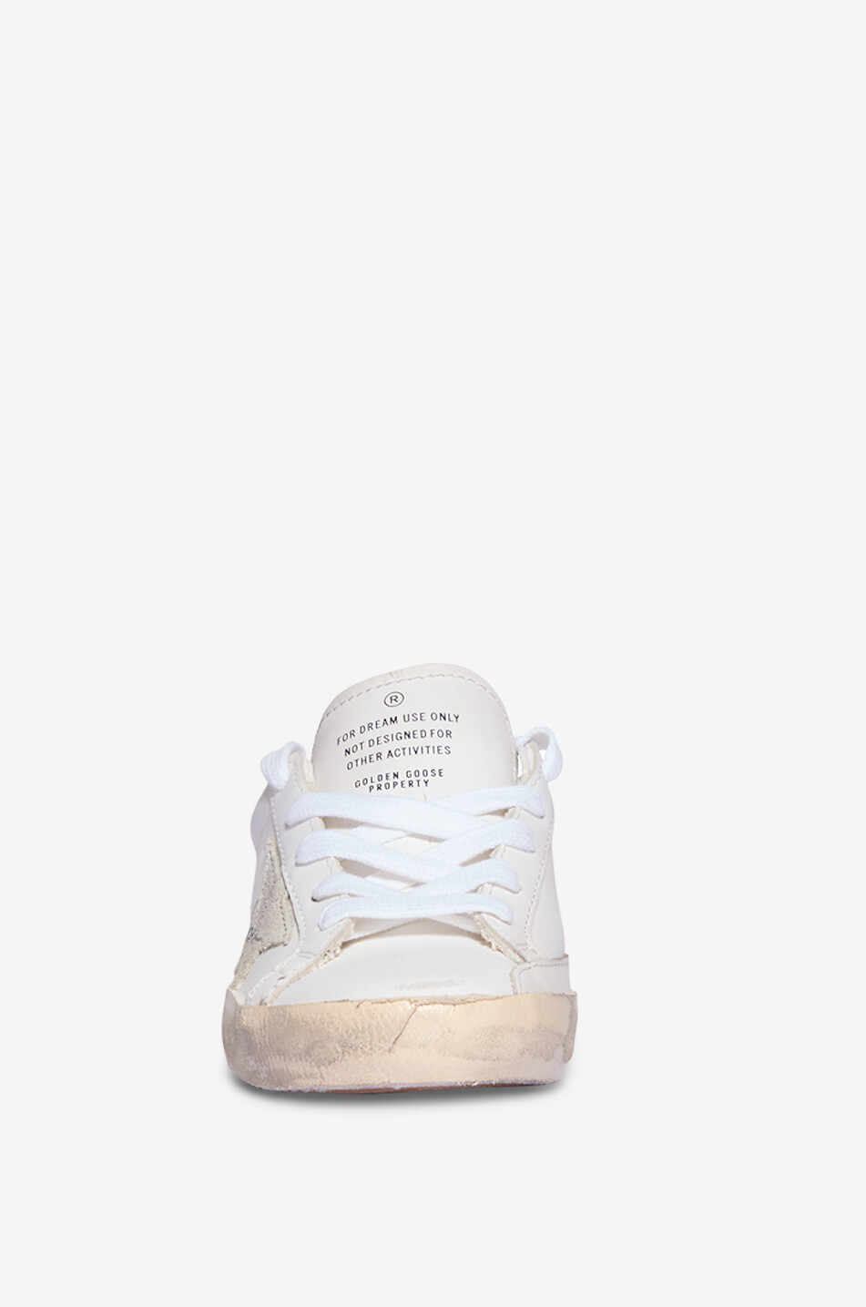 Super-Star boys' leather low-top sneakers