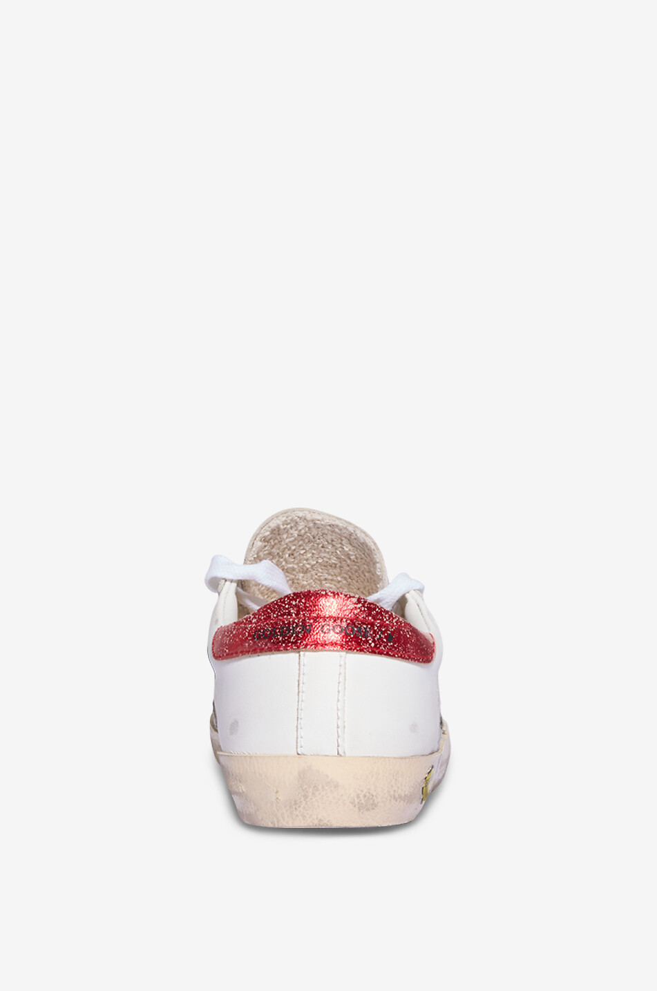 Super-Star boys' leather low-top sneakers