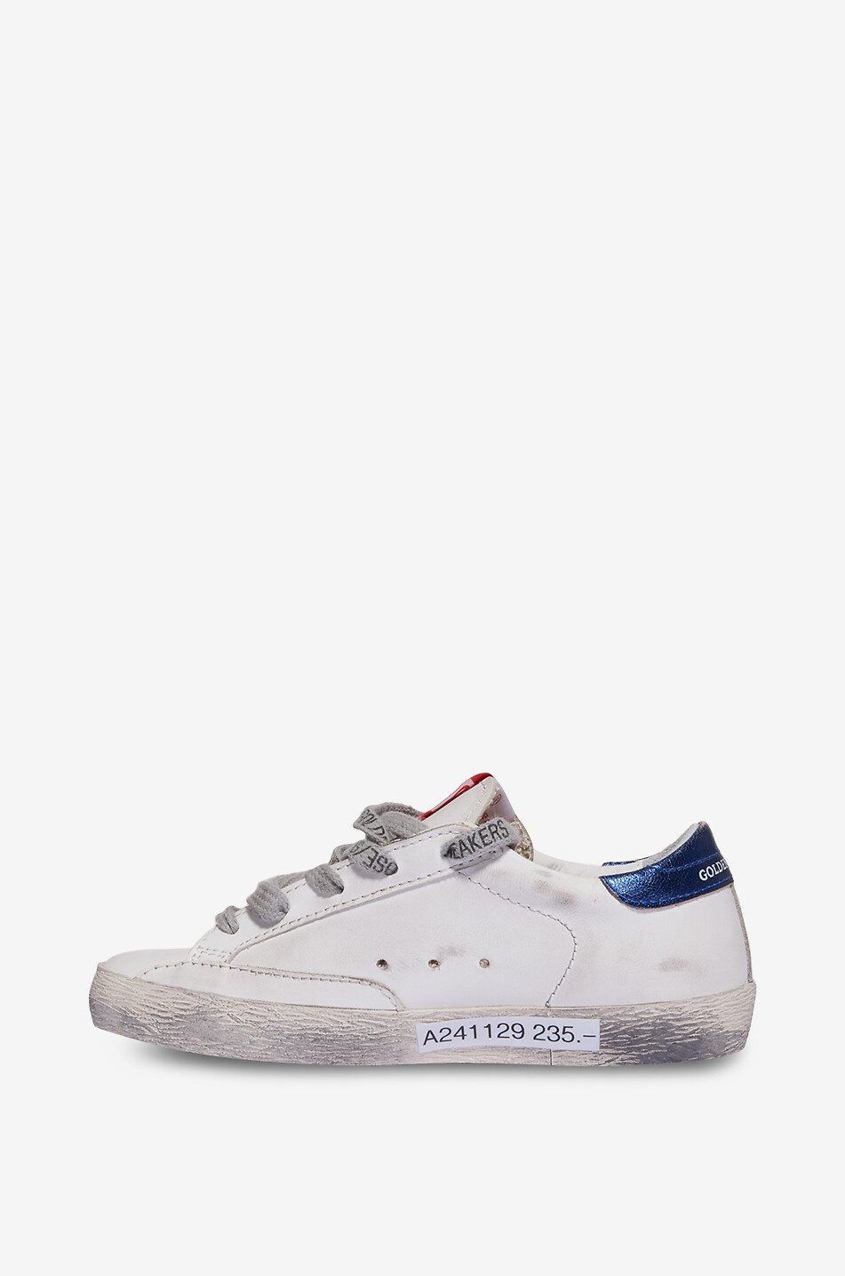 Super-Star boys' leather low-top sneakers