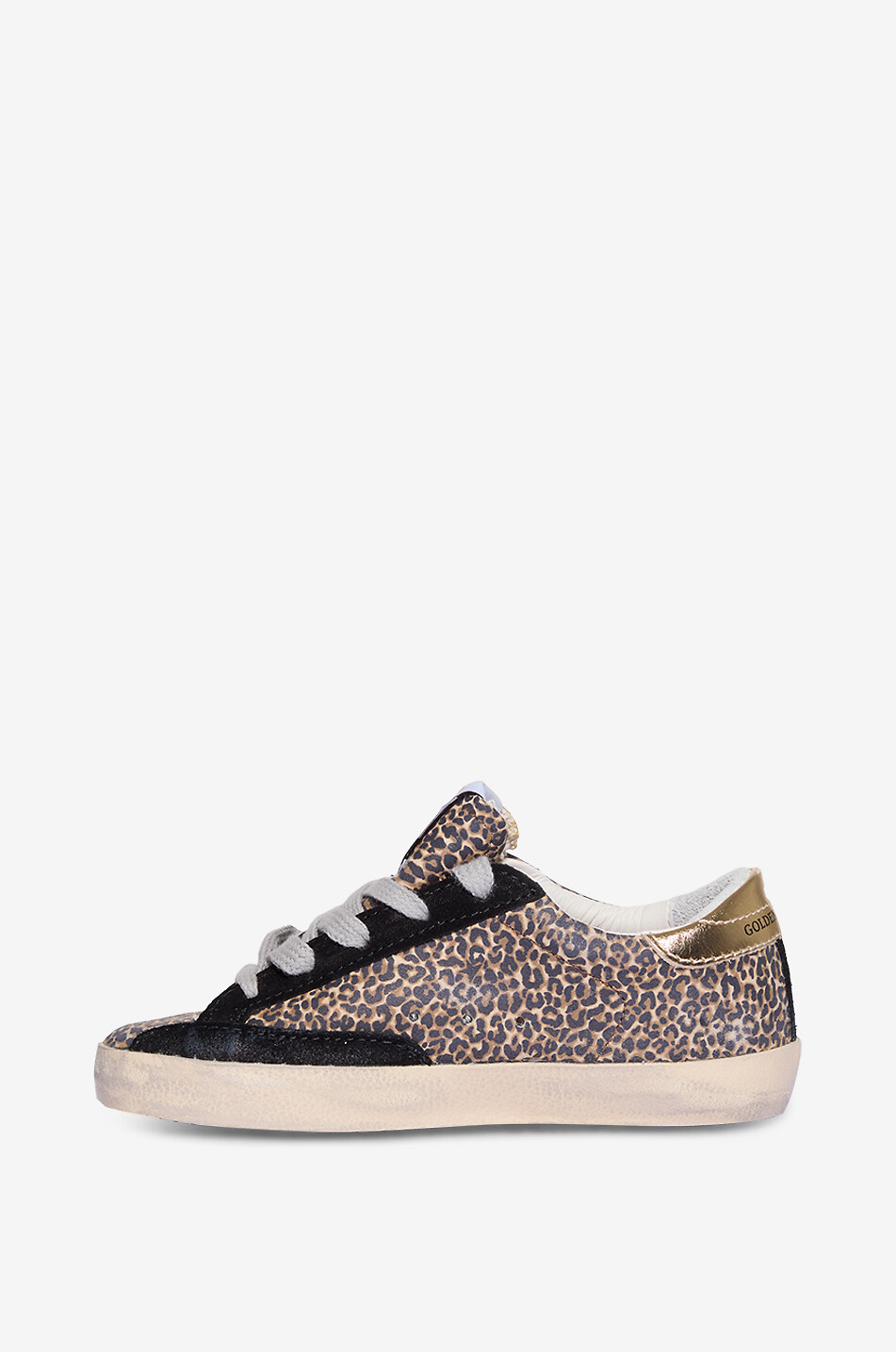 Baskets basses en cuir fille Super-Star