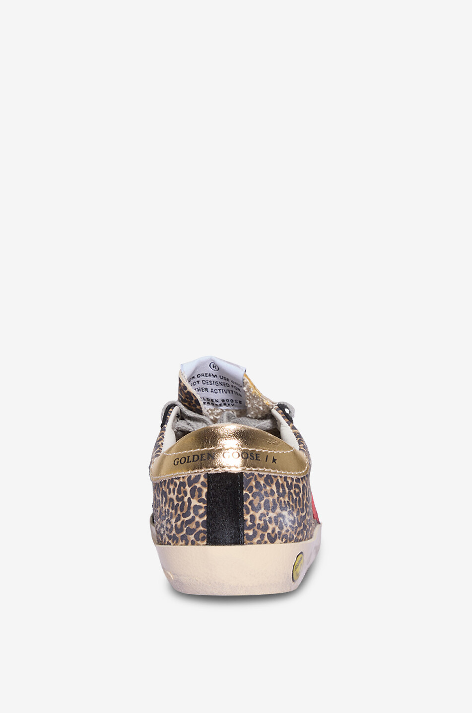 Baskets basses en cuir fille Super-Star