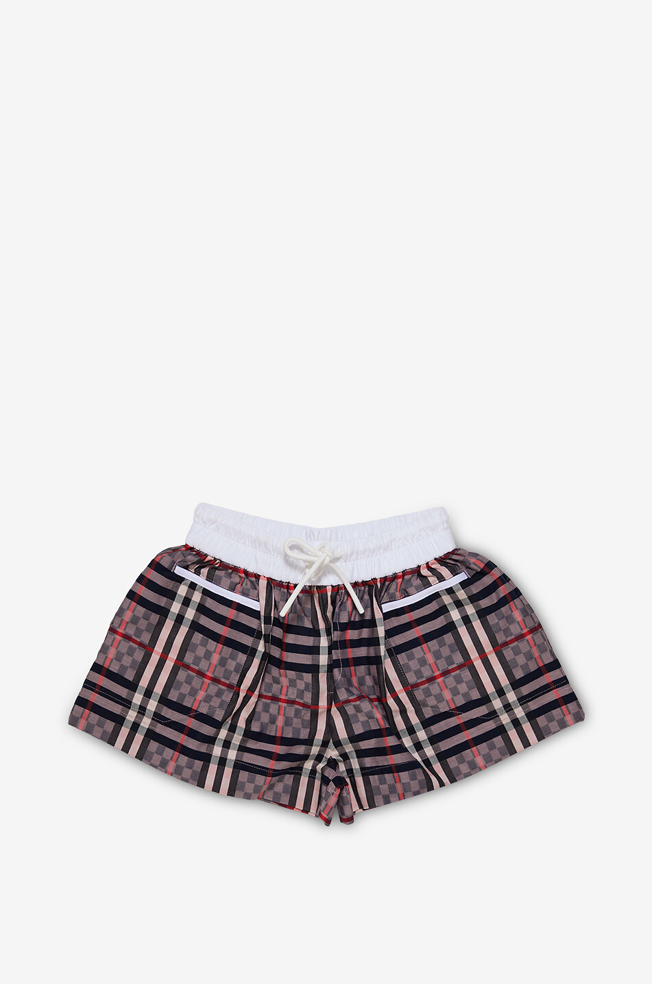 Baby-Shorts aus Baumwolle Mini Sybil Chequerboard