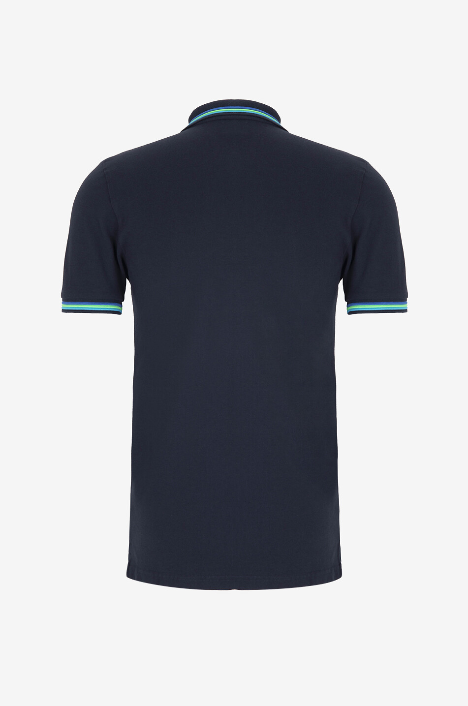 Brice stripe detail polo shirt
