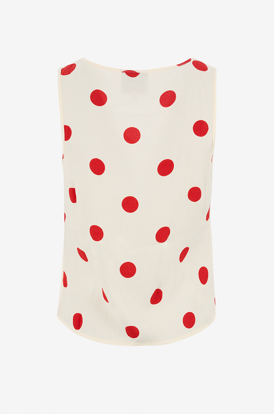 REFORMATION Top sans manches en crêpe Miri Carmona Dots Femme MULTICOLORE 2