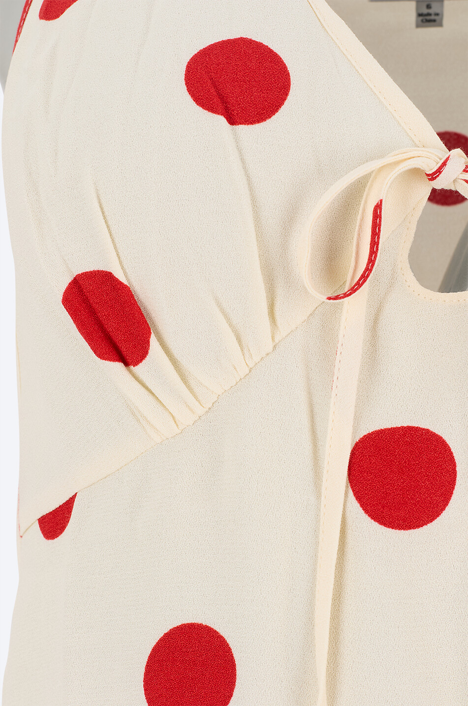 REFORMATION Top sans manches en crêpe Miri Carmona Dots Femme MULTICOLORE 7