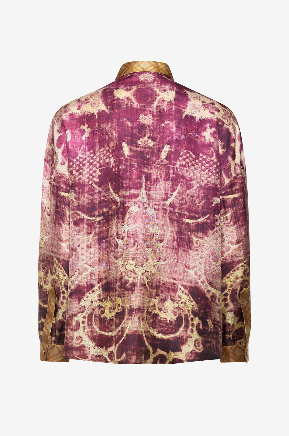 PIERRE LOUIS MASCIA Boxy-Seidenhemd Aloe Ribes Damen ROSA 2