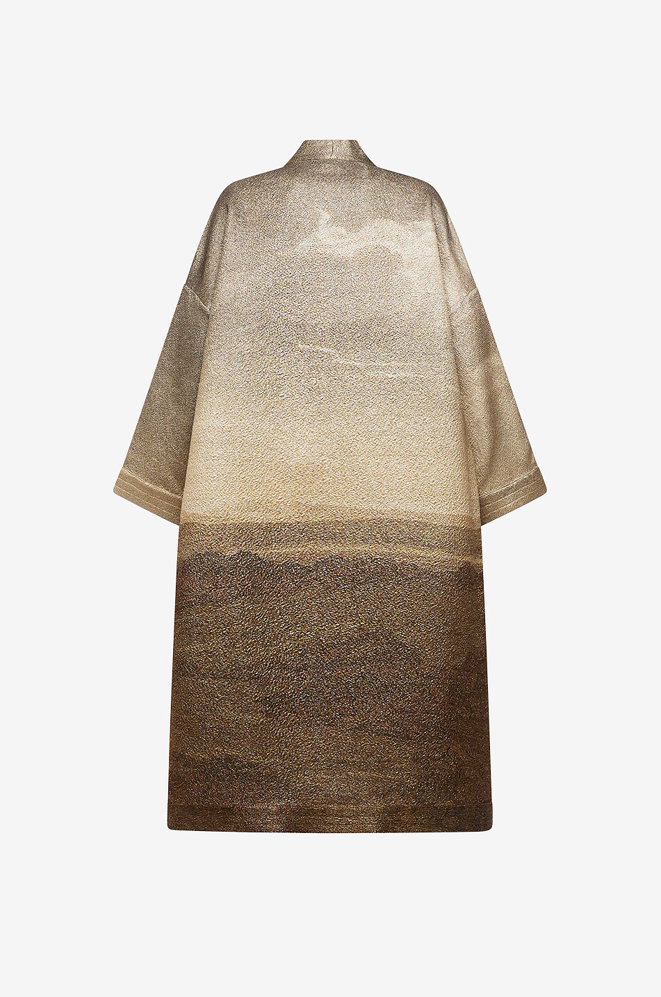 PIERRE LOUIS MASCIA Pax Sahara wool blend kimono Women BROWN 2