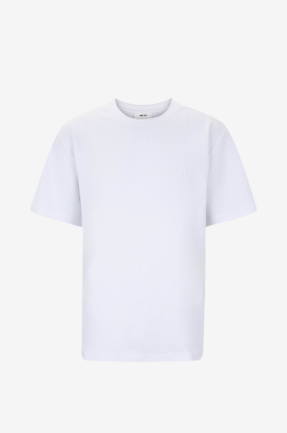 NN07 Kurzärmeliges T-Shirt Nat Herren WEISS 1
