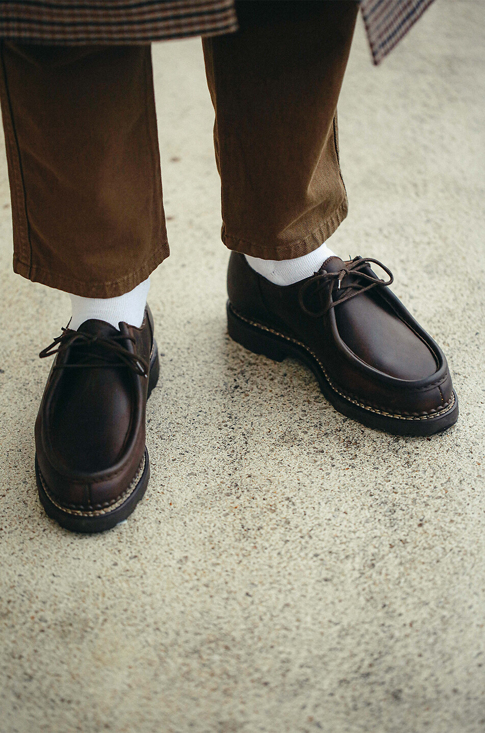 PARABOOT Michael smooth-leather lace-up shoes Men BLACK 3