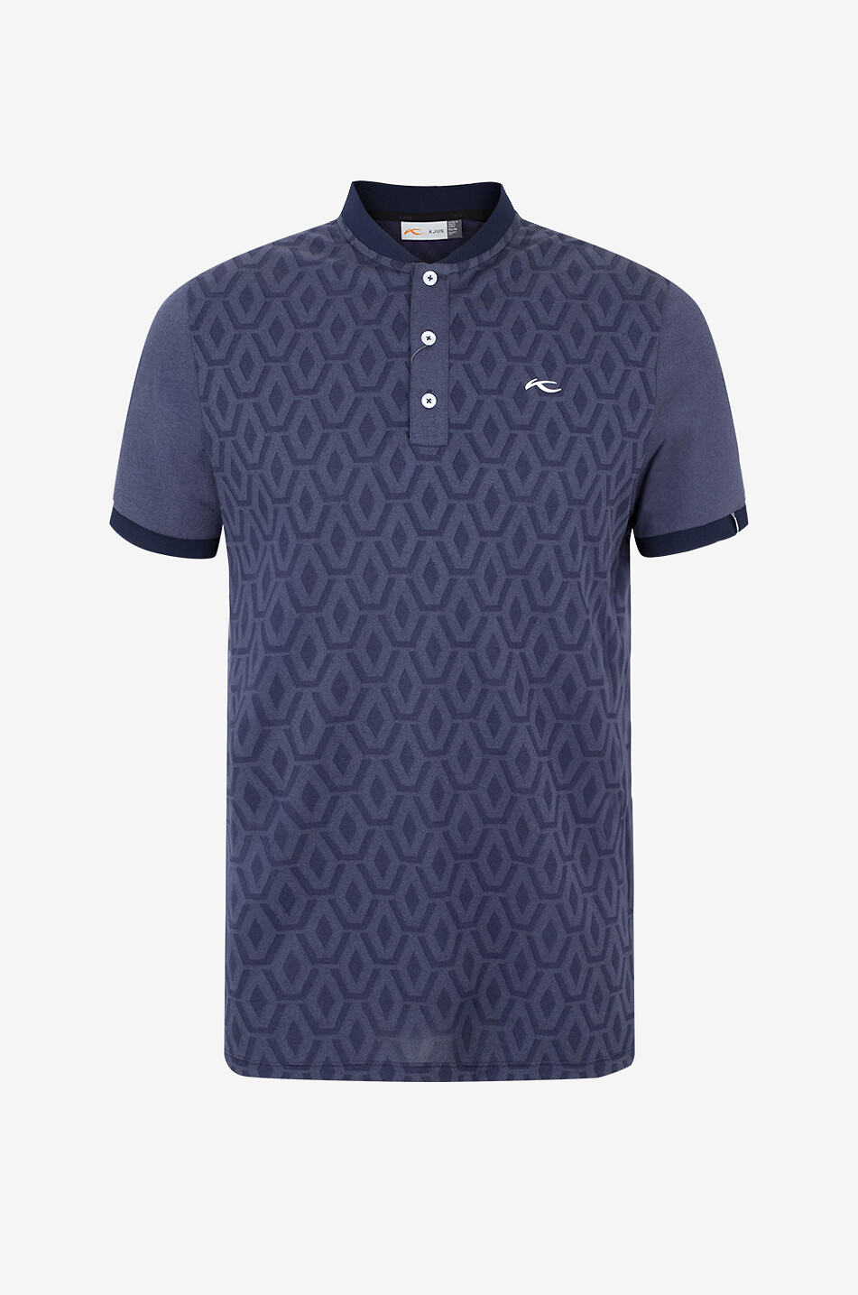 T-shirt à col rond boutonné Lance