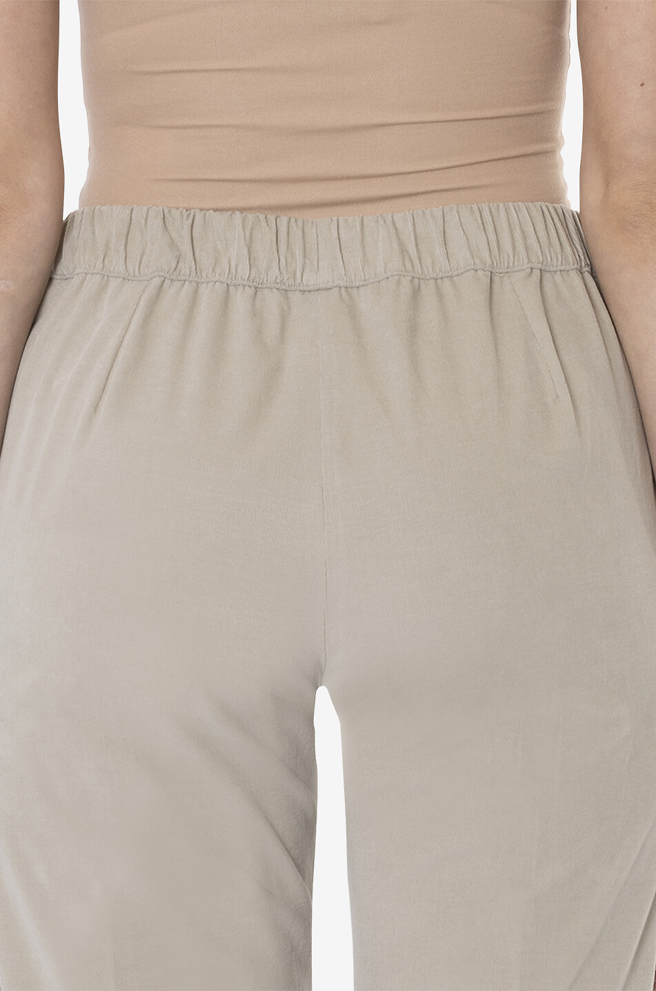 YC MILANO Cord-Karottenhose Damen Hellbeige 5