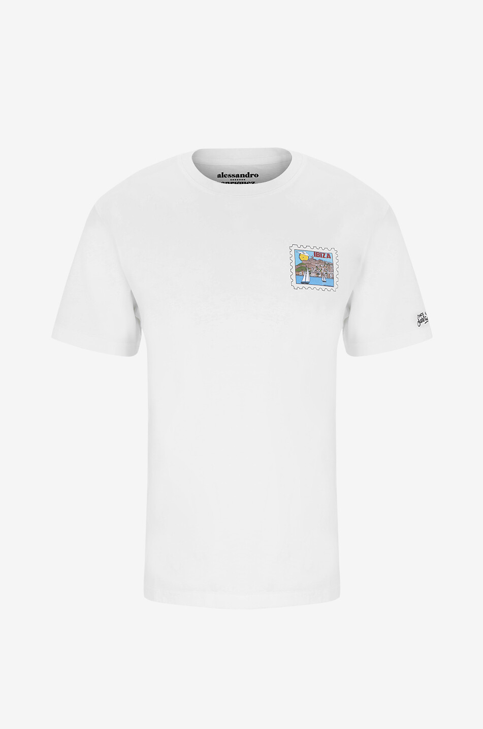 Kurzärmeliges T-Shirt aus Baumwolle Ibiza
