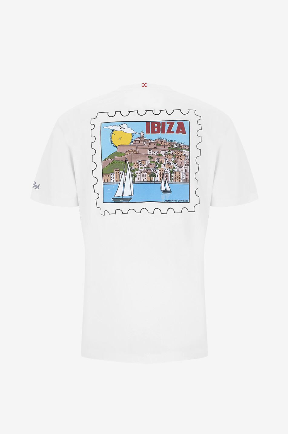 Kurzärmeliges T-Shirt aus Baumwolle Ibiza