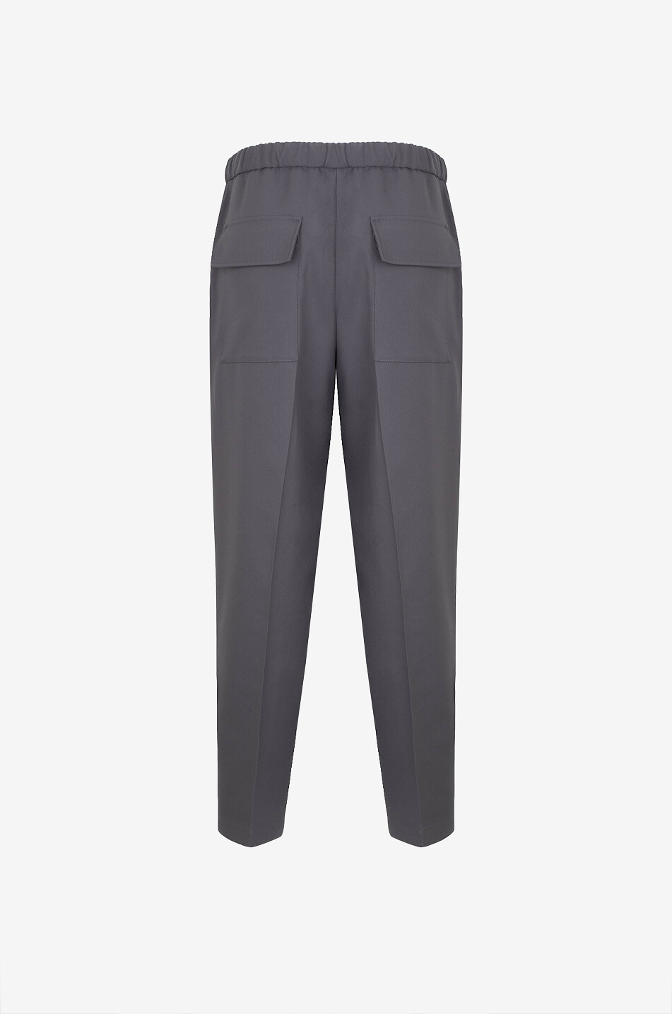 Pantalon décontracté en sergé