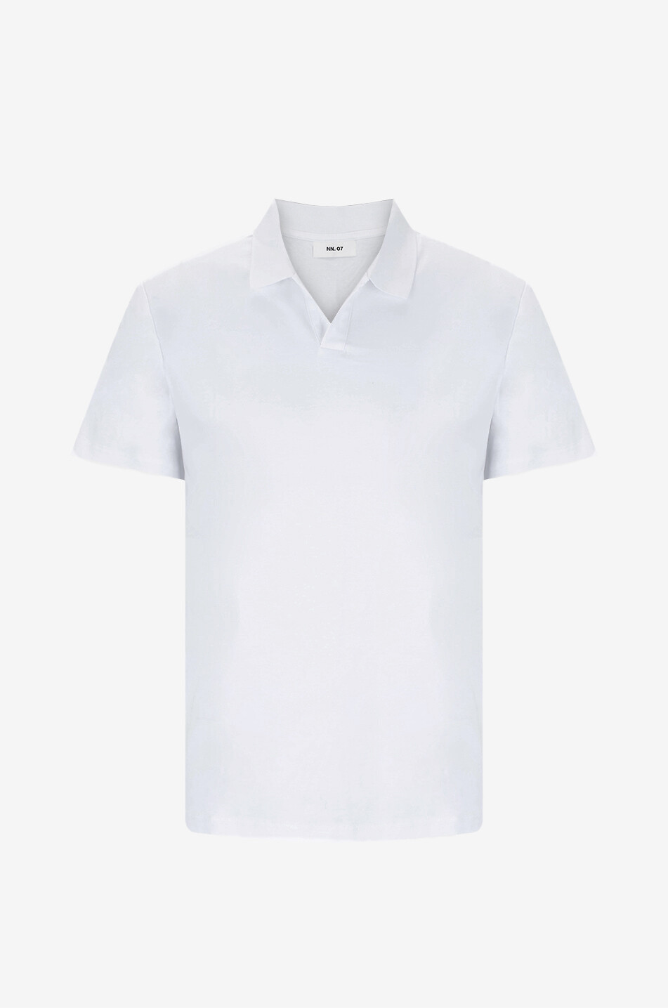 NN07 Paul cotton short-sleeved polo shirt Men WHITE 1