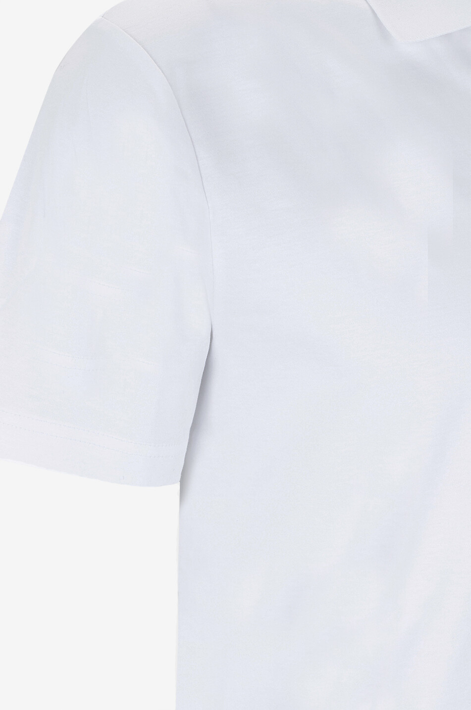 NN07 Paul cotton short-sleeved polo shirt Men WHITE 3