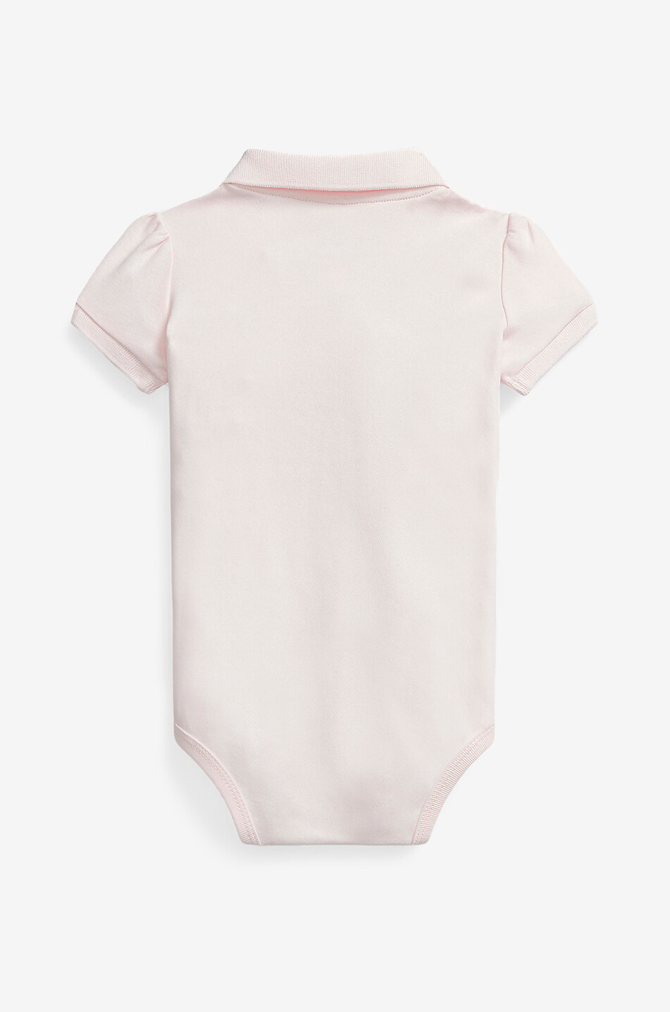 POLO RALPH LAUREN Body bébé à manches courtes en interlock Pony Bébé ROSE CLAIR 2