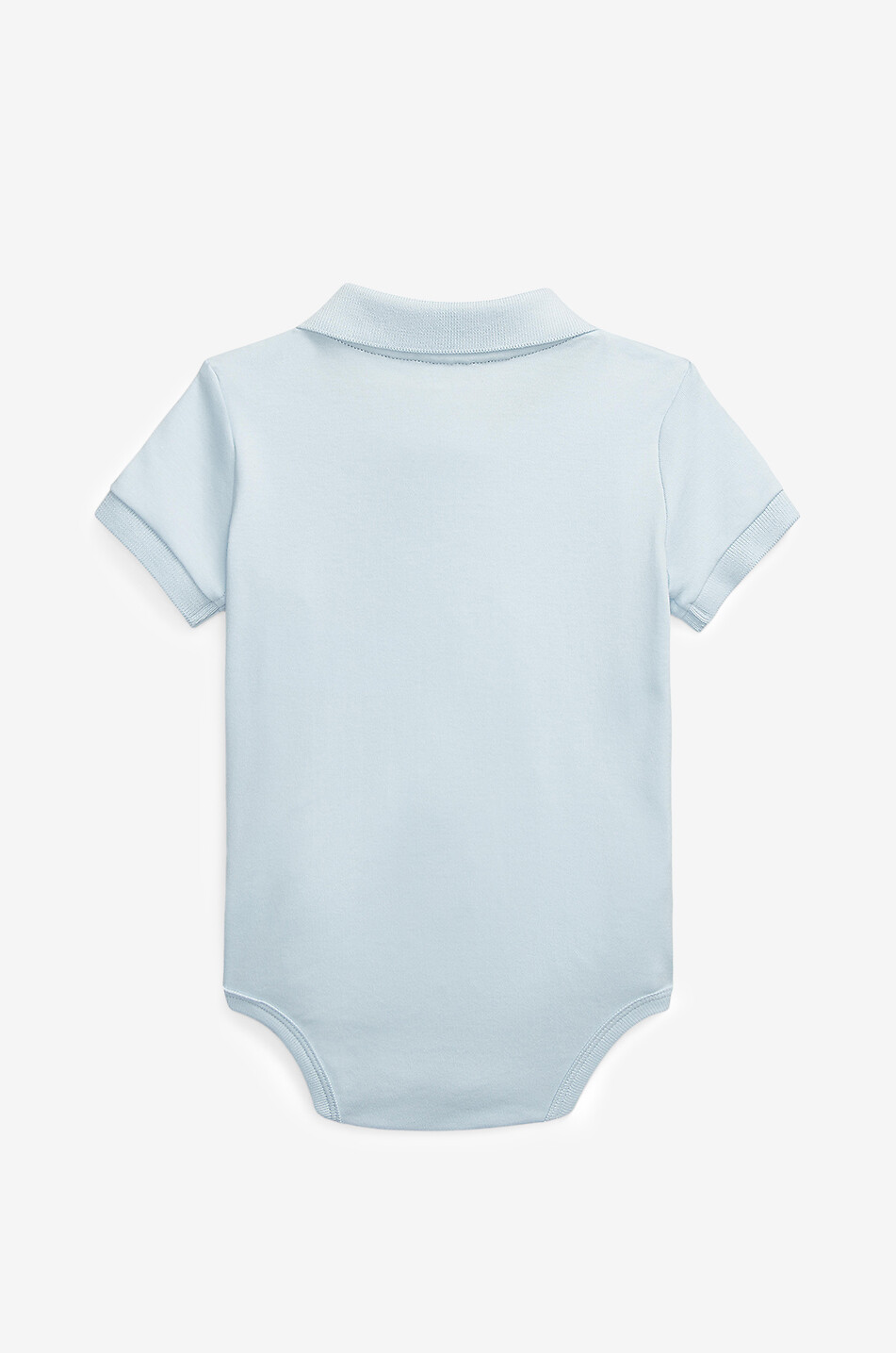 POLO RALPH LAUREN Pony interlock short-sleeved baby bodysuit Baby LIGHT BLUE 2