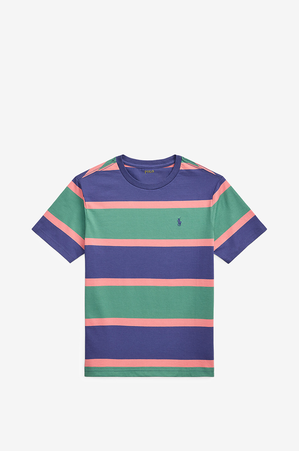 POLO RALPH LAUREN Gestreiftes Kurzarm-T-Shirt für Jungen Pony Junge BUNT 1