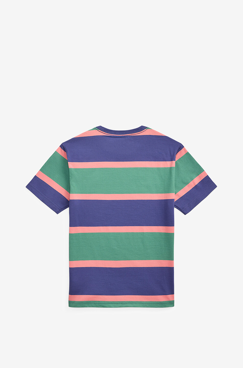 Gestreiftes Kurzarm-T-Shirt für Jungen Pony