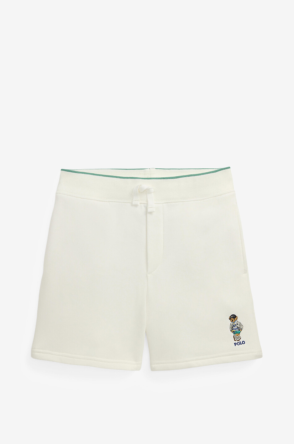 Preppy Polo Bear boys' sweat shorts POLO RALPH LAUREN WHITE