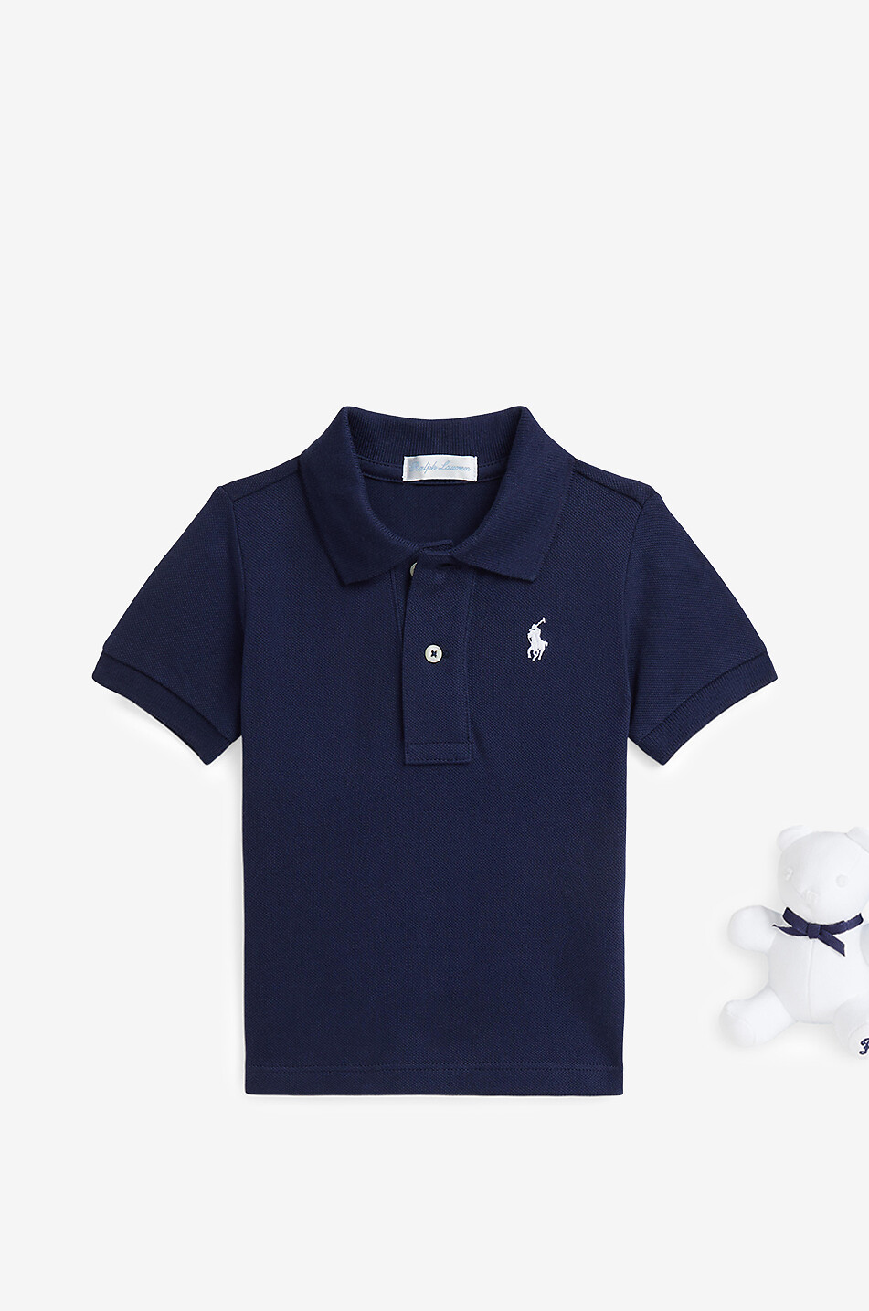 POLO RALPH LAUREN Coffret bébé polo et nounours Bébé BLEU FONCE 1
