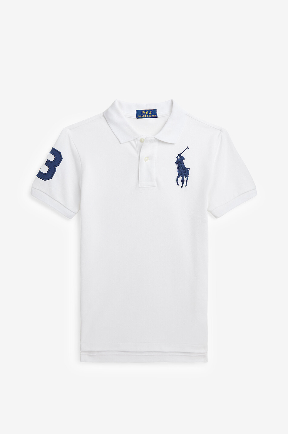 Polo slim à manches courtes garçon Big Pony
