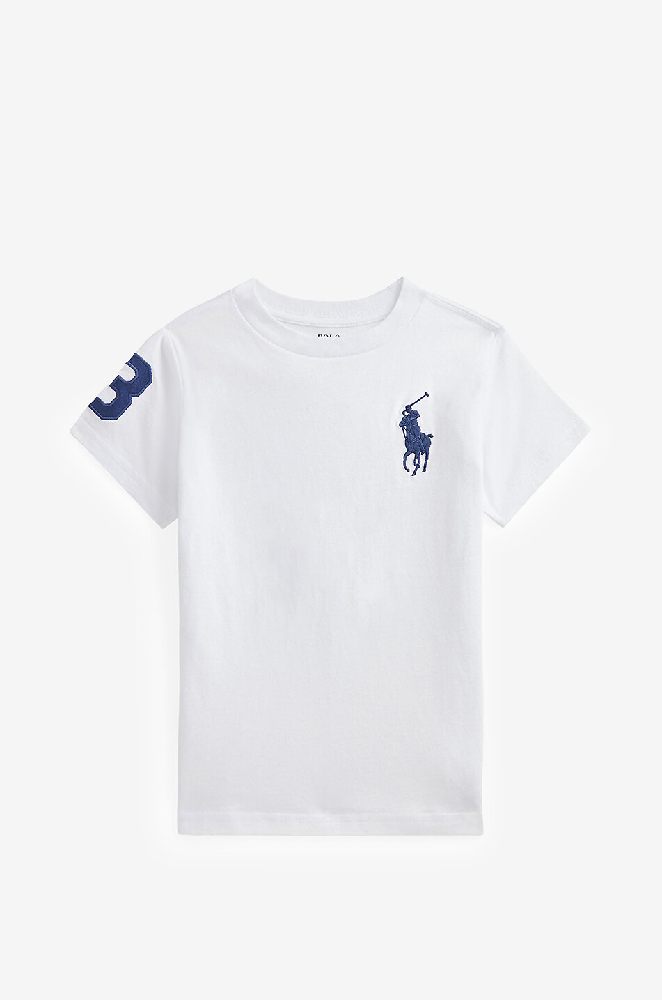 POLO RALPH LAUREN Jungen-Kurzarm-T-Shirt Big Pony Junge WEISS 1