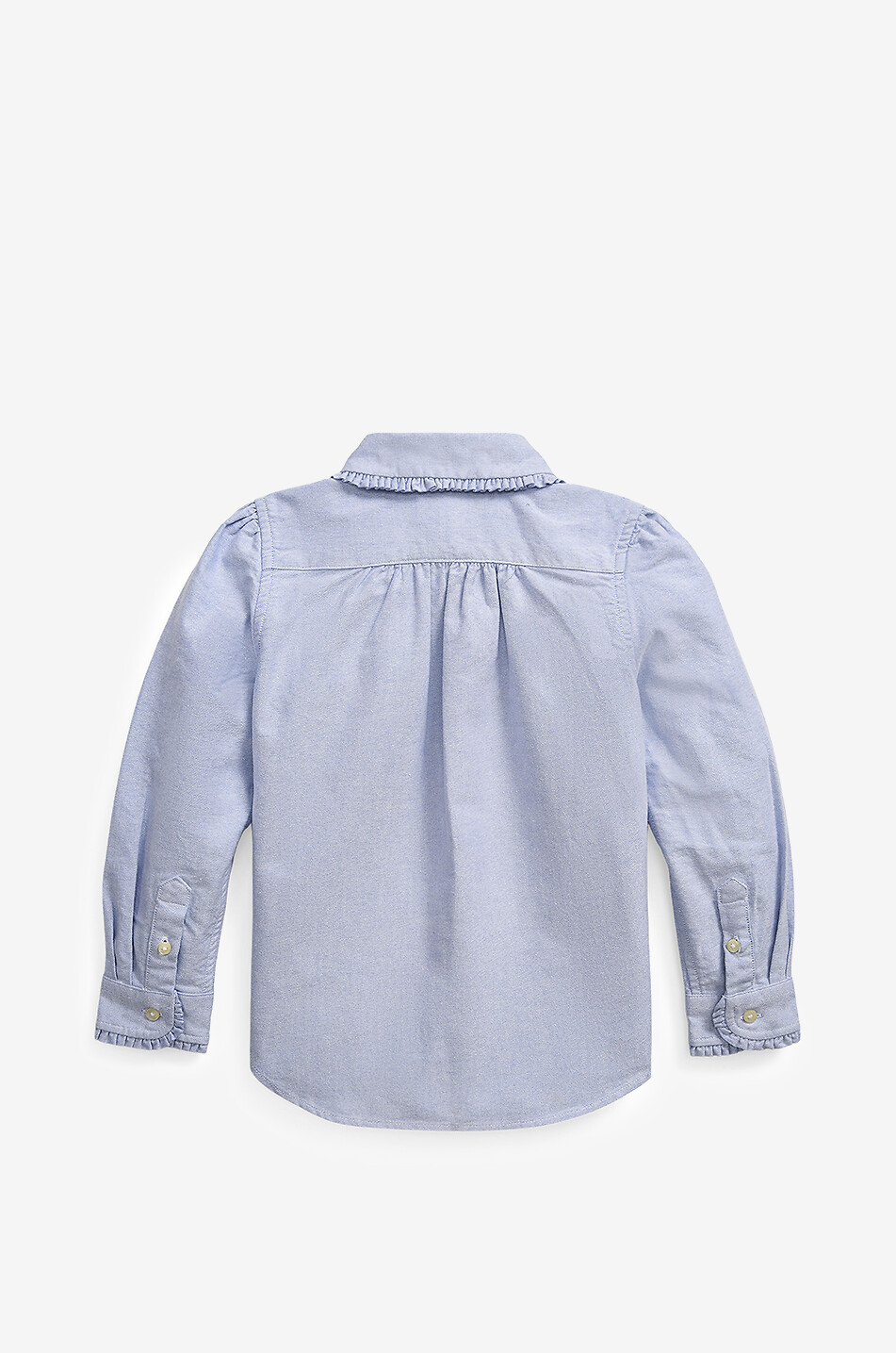 POLO RALPH LAUREN Chemise oxford fille à col volanté Pony Fille BLEU 2
