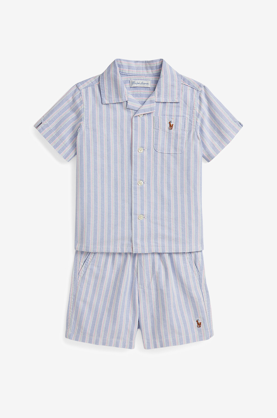 Ensemble bébé shorts et chemise Prepster
