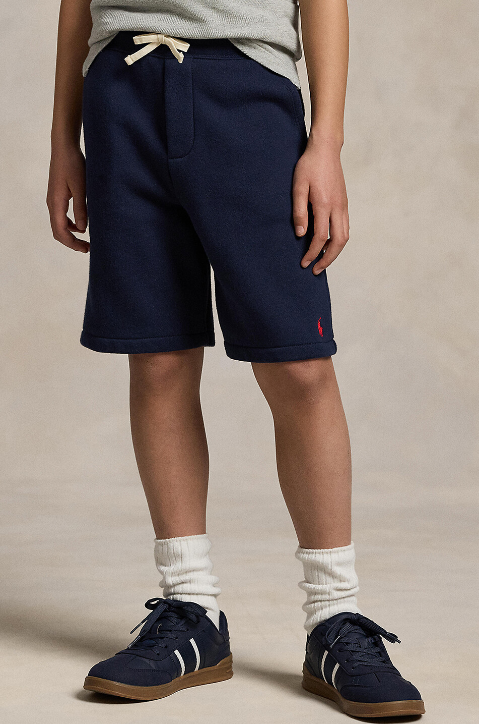 POLO RALPH LAUREN Pony boys' sweat shorts Boy DARK BLUE 3